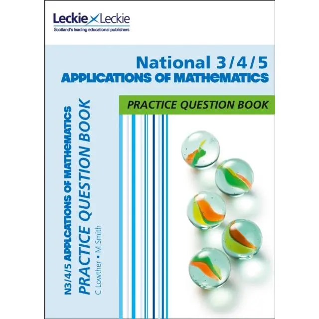 National 3/4/5 Applications of Maths 9780008263553 0
