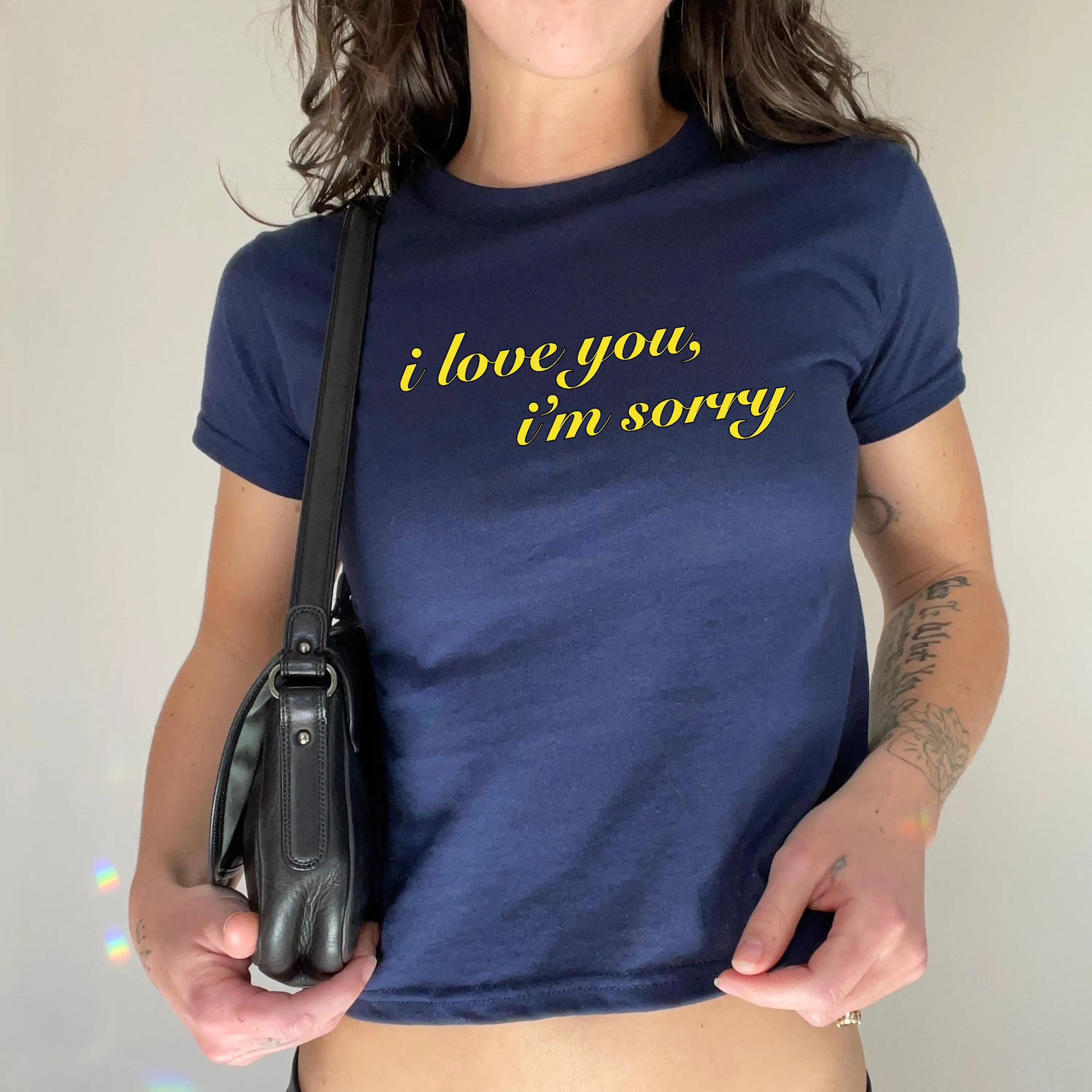 I Love You I'm Sorry Baby Tee, Cute Shirt Trendy Shirt For Women, Gracie Abrams Pop Concert Graphic Shirt, Gifts For Her