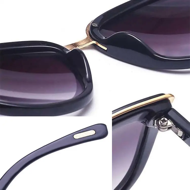 Female Luxury Brand Retro Cat Eye UV400 Gradient Sunglasses for Women 4