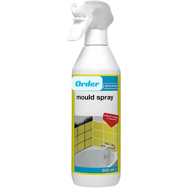 Mould Spray, Effective Mould Spray & Mildew Cleaner, Removes Mouldy Stains From Walls, Tiles, Silicone Seals & More - 500ml , Pack of 1