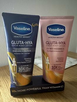 Product Review of Authentic Vaseline Gluta-Hya Serum Lotion 330ml Body Care Hydrating Brightening Daily Moisturizer from M**L 0