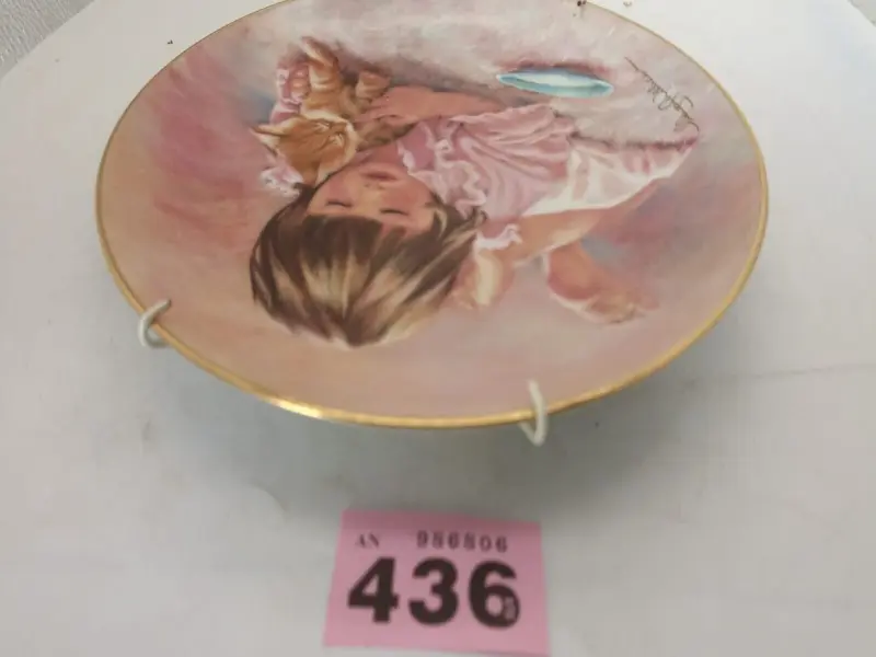 Hamilton Collection Plate Feeding Time Magic Childhood Decorative Plate With Coa 5