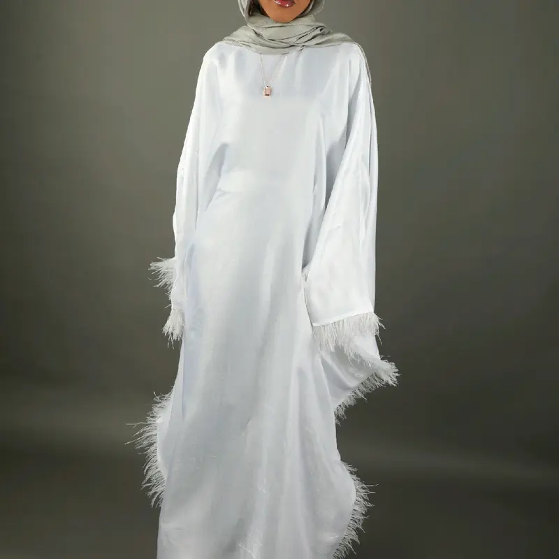 Butterfly Abaya - Two-toned Shimmer 2