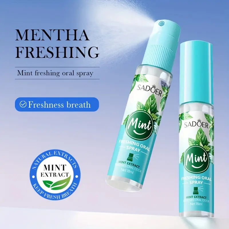 18ml Mint Oral Spray, Fresh Breath and Long-lasting Fragrance, Gifts for Lovers 5