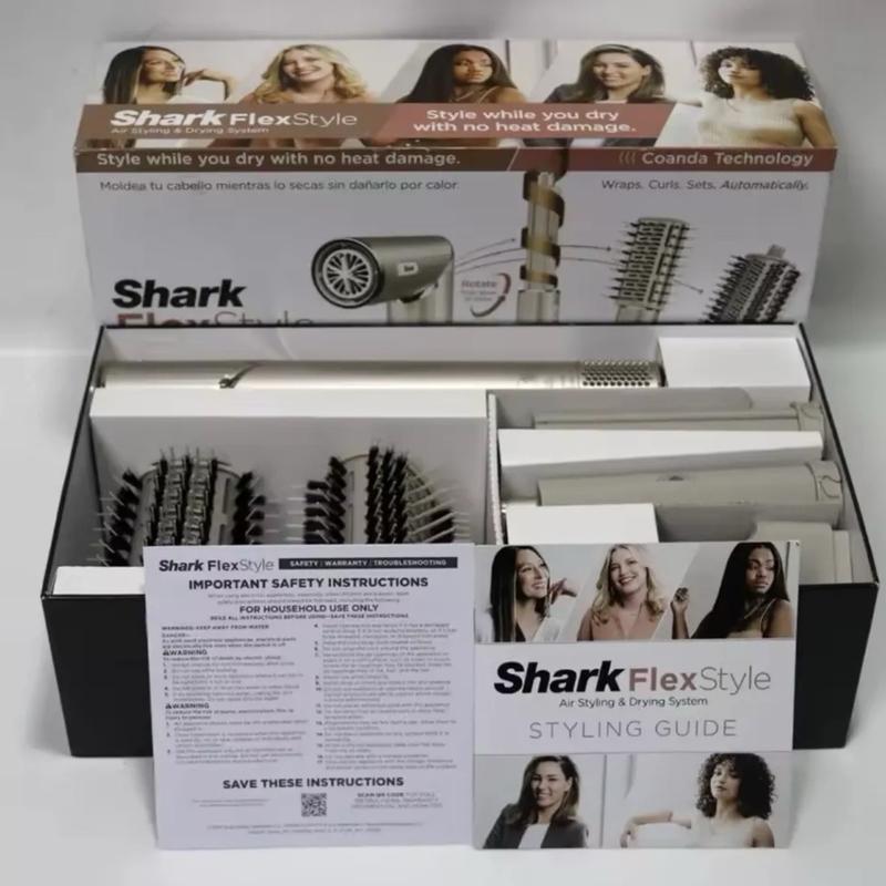 Shark HD430 FlexStyle Hair Dryer&Airwrap hair Curler Hair Dryer Brush 2