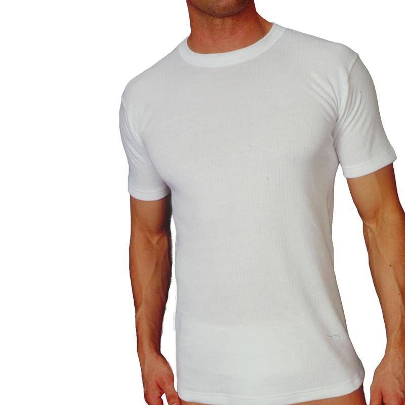 A2Z Men Thermal T-Shirt Winter Warm Underwear Base Layer Short Sleeves Shirts Crew Neck Body Warmer Undershirt Running Vest Men Quality Thermals Top Menswear Fabric Garment Polyester Ribbed Socks Soft Clothing White Gamis 1