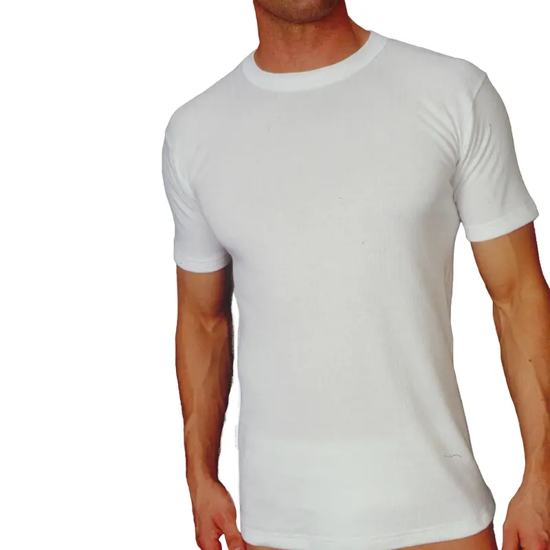 A2Z Men Thermal T-Shirt Winter Warm Underwear Base Layer Short Sleeves Shirts Crew Neck Body Warmer Undershirt Running Vest Men Quality Thermals Top Menswear Fabric Garment Polyester Ribbed Socks Soft Clothing White Gamis 1