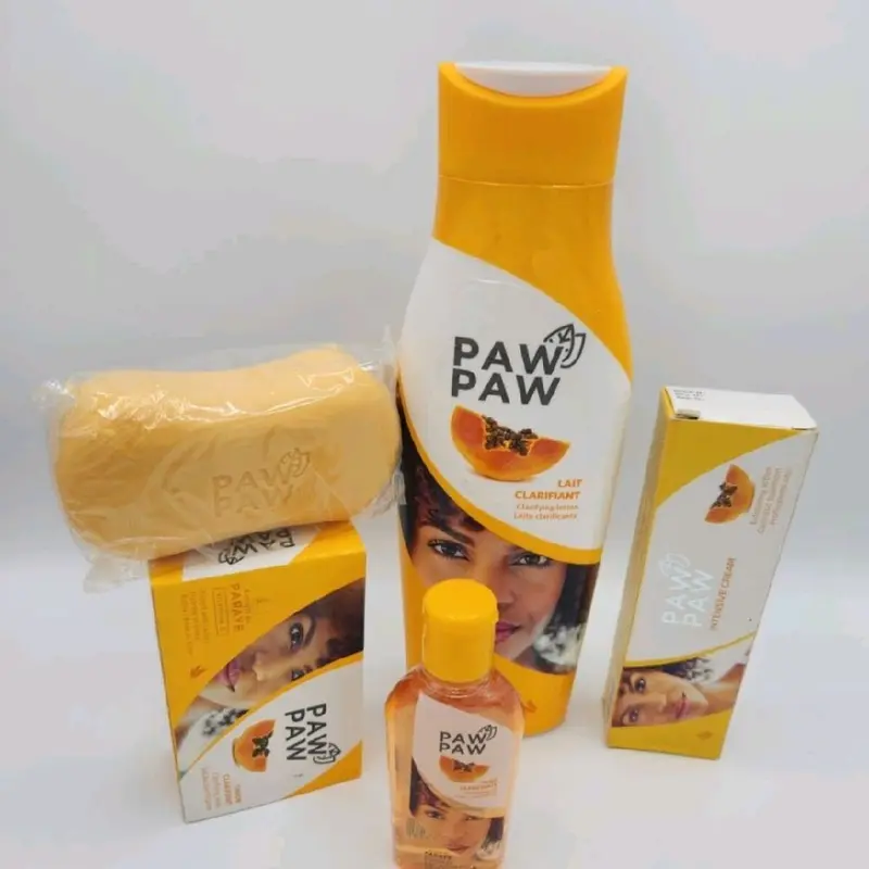 PawPaw Papaya  Beauty Body Care Set Lotion, Face Cream, soap, booster 5 2