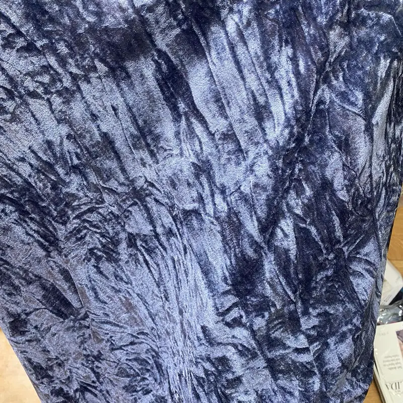 2 pic unstitched crushed velvet suit 0