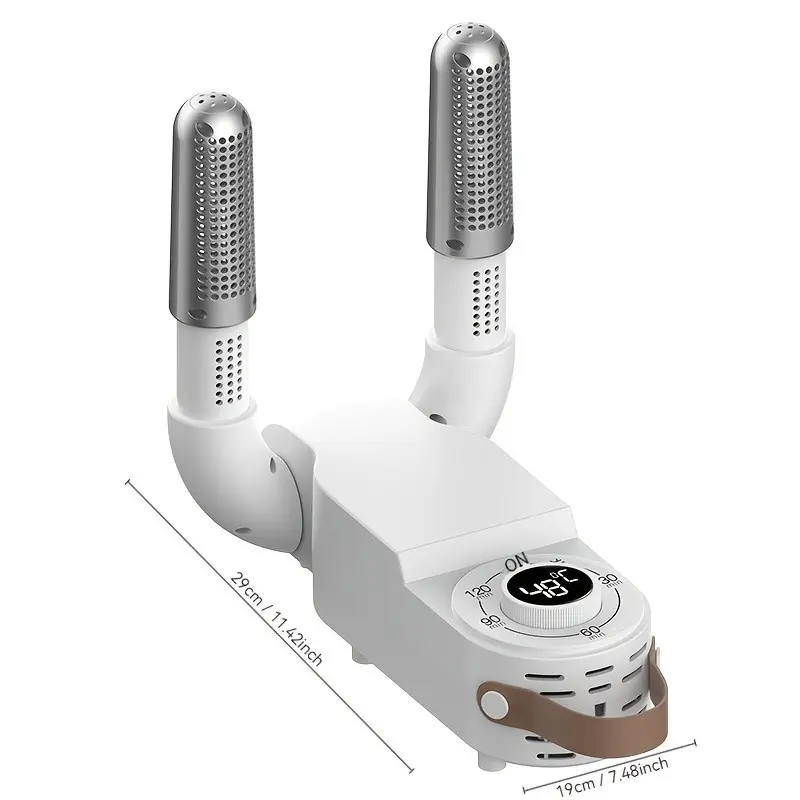 Portable Shoe & Boot Dryer with Odor Eliminator - Foldable Design, US Plug, 110-130V, Ideal for All Footwear 1