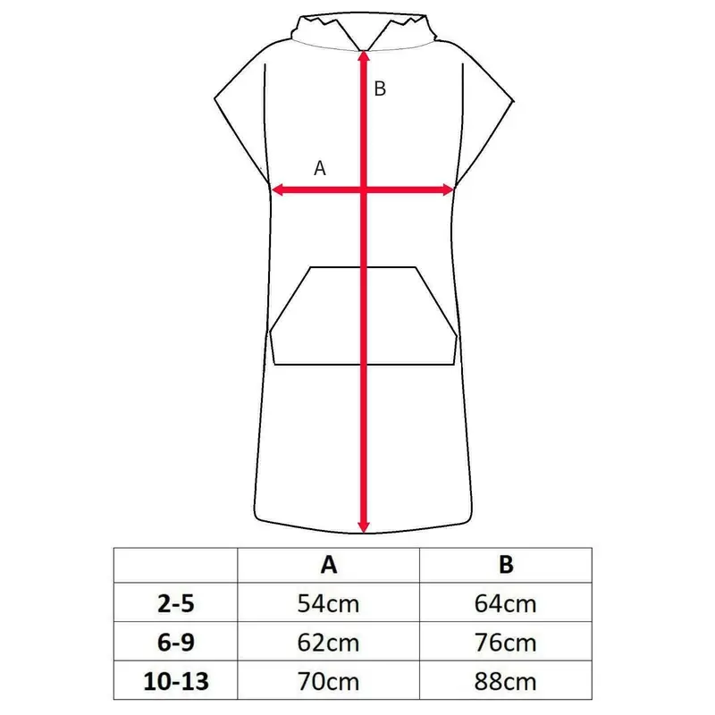New Unisex Boys and Girls Hooded Poncho Towels Kids Changing Robe Terry Towelling 100% Cotton Robes With Pocket and Hood for Watersports Beach Swimming Surfing Bathing Pool Poncho (6-9 Years, Aqua) 7