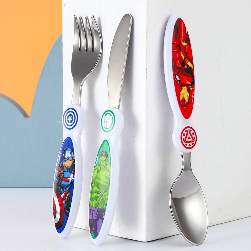 Avengers Children's Kids 3pcs Cutlery Set 4