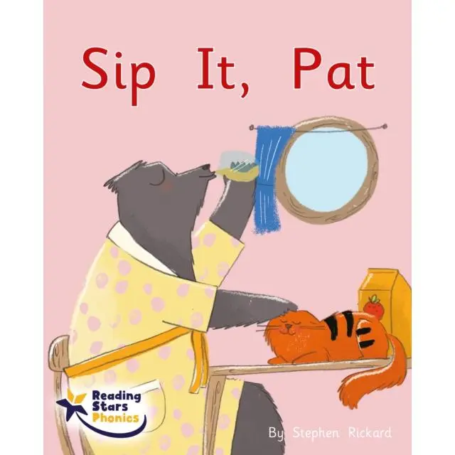 Sip It, Pat - Paperback Book - Phonics Phase 2 - 9781800476998 - Ransom Publishing