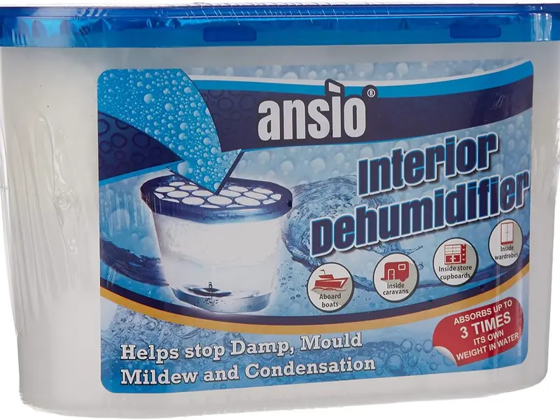 ANSIO Dehumidifier 500ml Pack of 10 Condensation Remover Moisture Absorber Dehumidifiers for Damp, Mould, Moisture in Home, Kitchen, Wardrobe, Bedroom 8