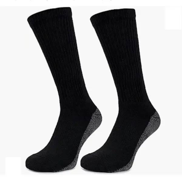 5-20 Comfort & Support: Premium Cotton Work/Sports Socks  Reinforced Heel 6-11 1