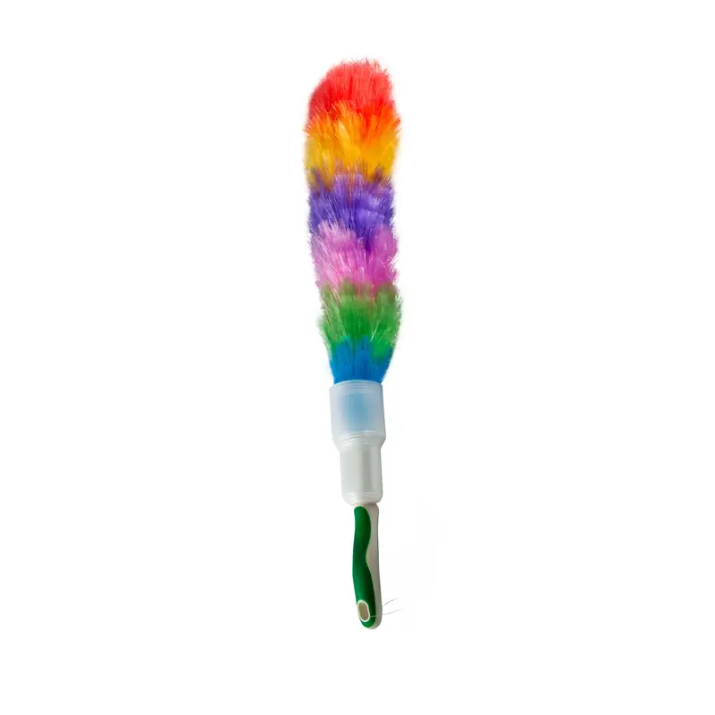 HOMESHOPA ANTI STATIC DUSTER FEATHER RETRACKABLE COVER HYGIENIC BRUSH DUSTING CLEANING Lightweight Retractable Tool 3