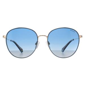 Polaroid Sunglasses PLD 6215/S/X LKS Z7 Gold Blue Blue Gradient Polarized