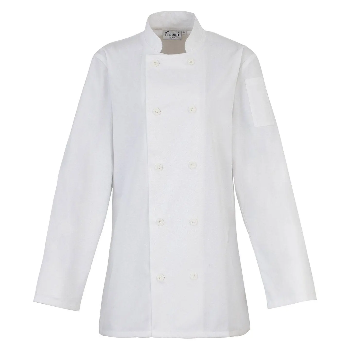 Premier - Women's long sleeve chef's jacket - White
