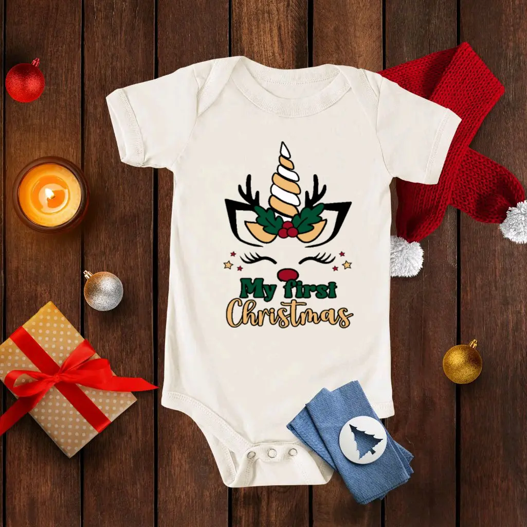 Baby Vest for Christmas , 100% Cotton