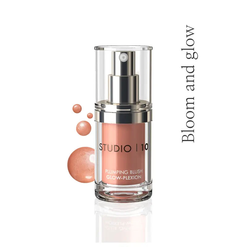 Plumping Blush Glow-plexion by Studio 10 |  Glow | Brightening | Radiance Boost | Makeup 0