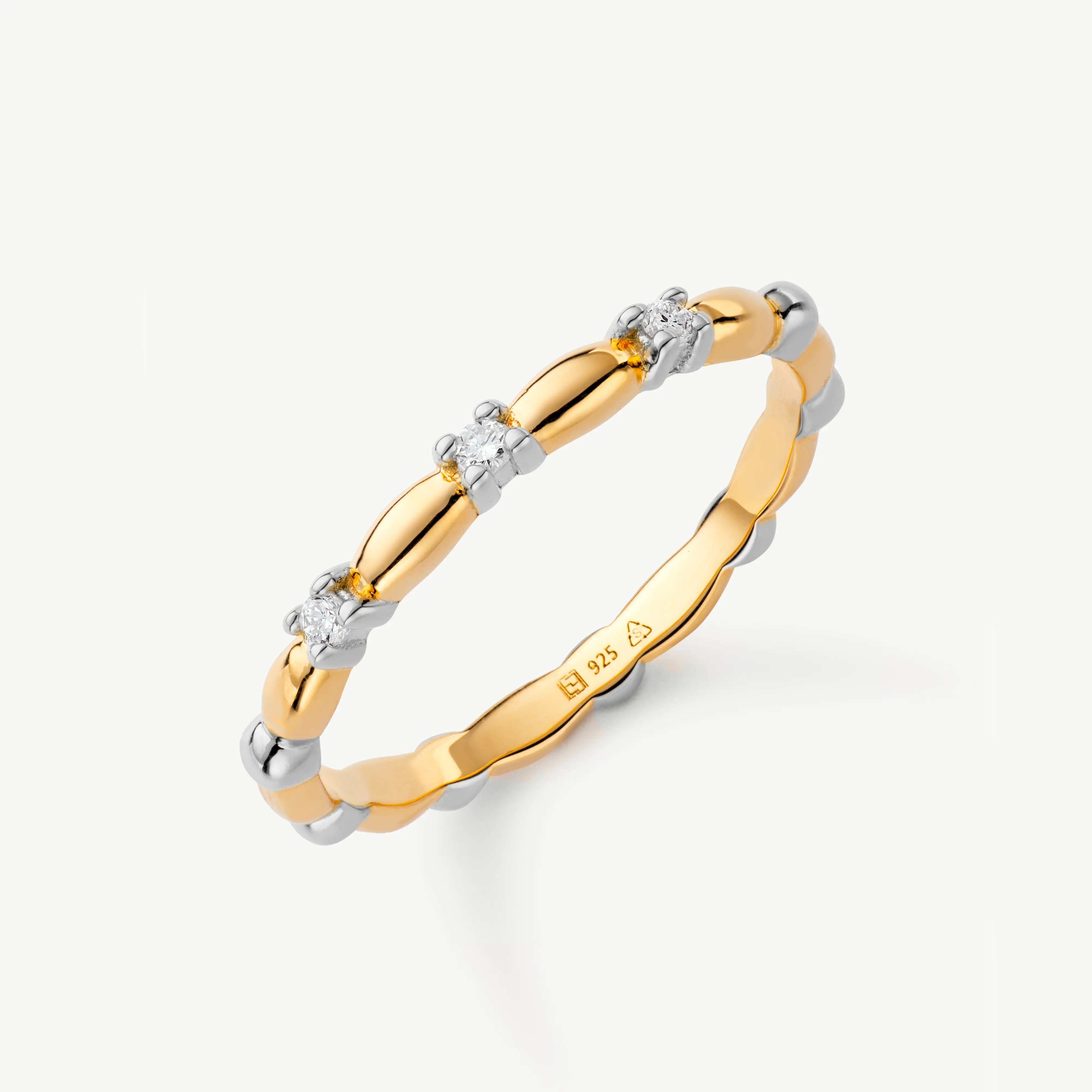 'Grace' Lab Grown Diamond Ring 0.045ct Diamond