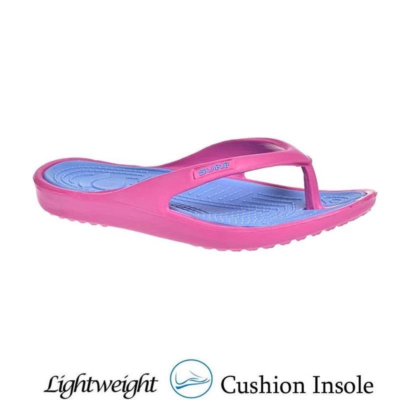 New Ladies Womens Flip Flops Cushion Sole Beach Summer Toe Post eva Sandals Surf Girls Sliders Pool Holiday Shoes Comfort Flipflop Water Proof Flat Walking Shoes 3