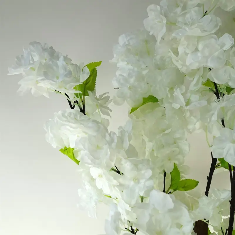 150cm Artificial White Blossom Tree 2