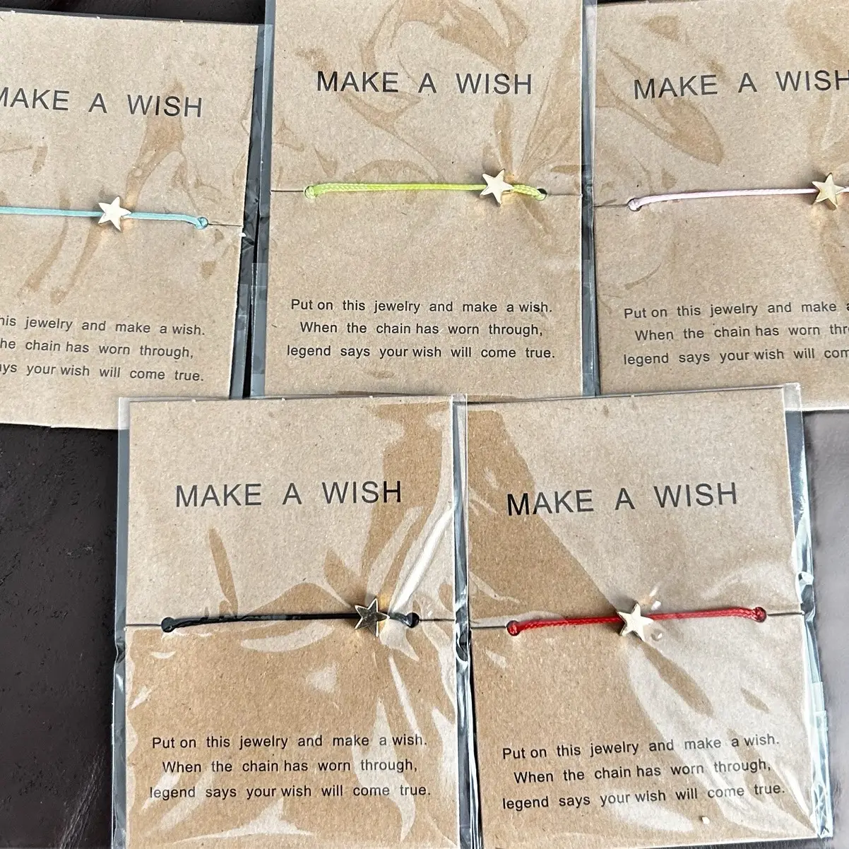 Make a wish bracelet