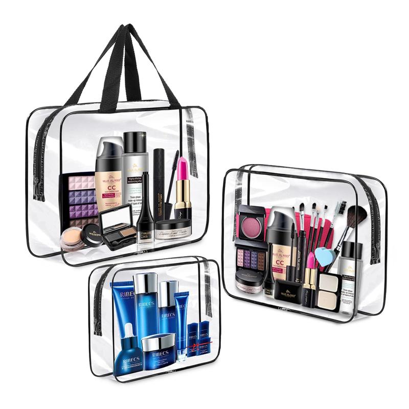ASAB Transparent PVC Travel Organiser Bags 3PC 8