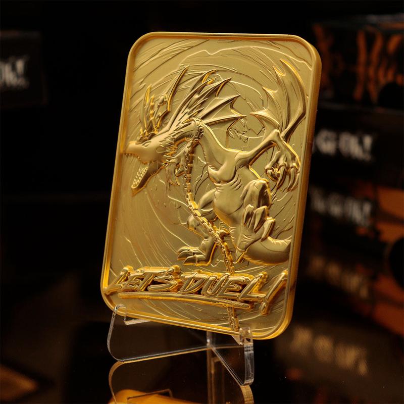 Yu-Gi-Oh! Limited Edition 24k Gold Plated Harpie's Pet Dragon Metal Card 4