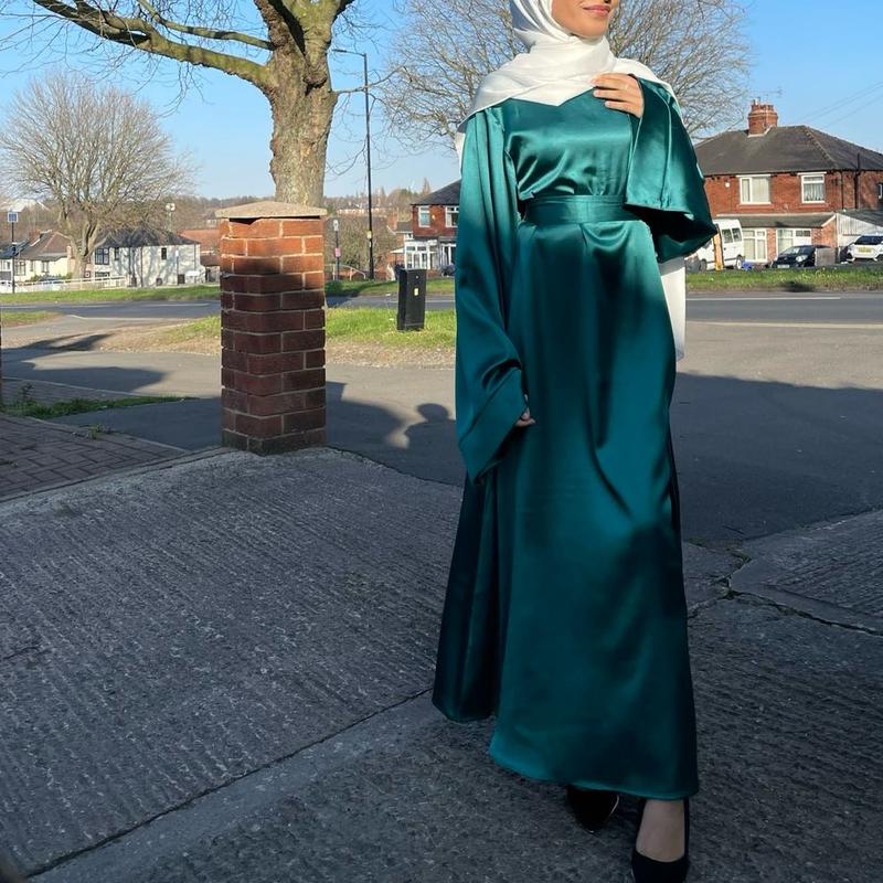 Rayshaco halima Abaya- high quality satin 4