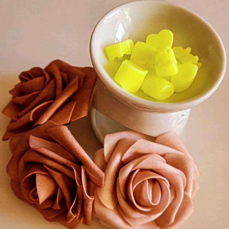 Handmade Aromatherapy Wax Melts Pack - Lavender, Sweet Orange, Bergamot, Frankincense Fragrances 4