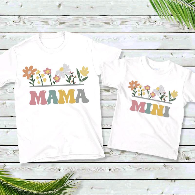 Mother and Daughter Matching Sweatshirt Jumper or T-Shirt 4