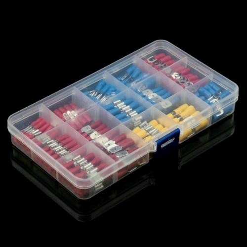 Product Introduction of 280Pcs Assorted Insulated Electrical Wire Terminals Crimp Connectors Spade Kit 16