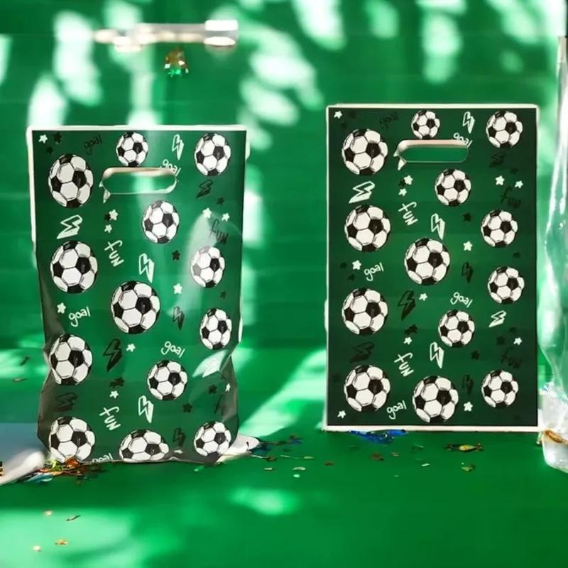 10 pcs Soccer Football Party Bags Birthday Loot Bags Gift 1