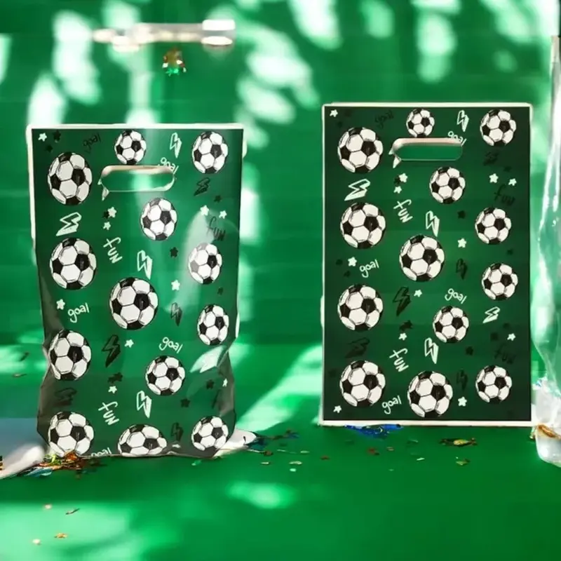 10 pcs Soccer Football Party Bags Birthday Loot Bags Gift 1