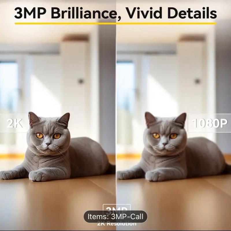 Dog Camera BoyKeep 2K Pet Camera With Phone App 5G/2.4GHz WiFi Cameras, Cloud Storage, 360° Pan & Tilt, 2-Way Audio, Indoor Security Camera For Baby, Night Vision furbo 360 camera moving 3