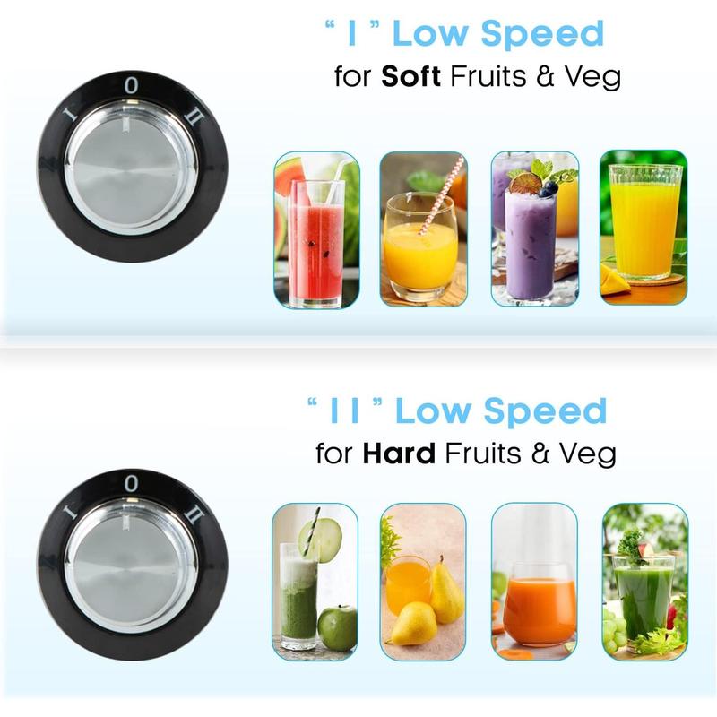 Juicer Machines, 600W Whole Fruit and Vegetable Juice Extractor, Centrifugal Juicer, Stainless Steel, Two Speed Settings, BPA-Free, Easy Clean 4