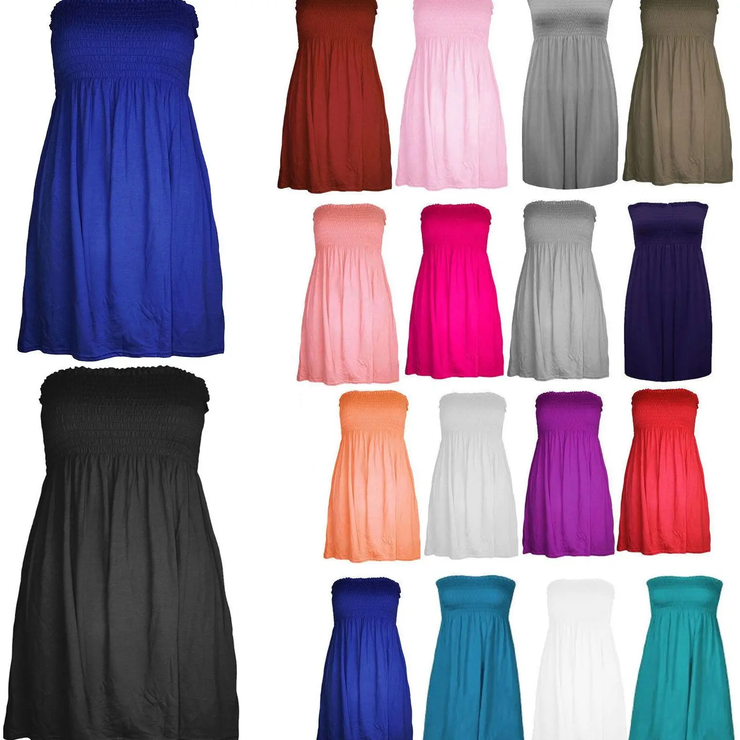 Fashion City Ladies BOOBTUBE BANDEAU SHORT TOP SUMMER STRAPLESS Sleeveless WOMENS DRESS  Plain Casual Womenswear Casualwear uk 8-22 Viscose Underwear Comfort Lady Streetwear Basic Minimalist