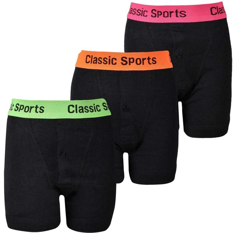 3 Pack Boys Cotton Boxer Shorts - 3 to 5 Years 0