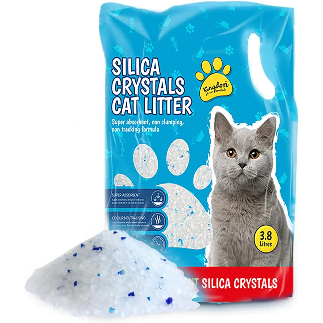 Silica Crystal Diamonds Non Clumping Great Absorbency Odour Control Cat Litter