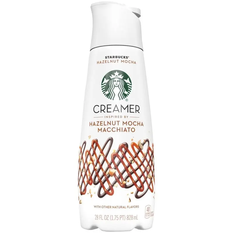 Starbucks Hazlenut Mocha Macchiato Liquid Coffee Creamer (28oz) - Beverage