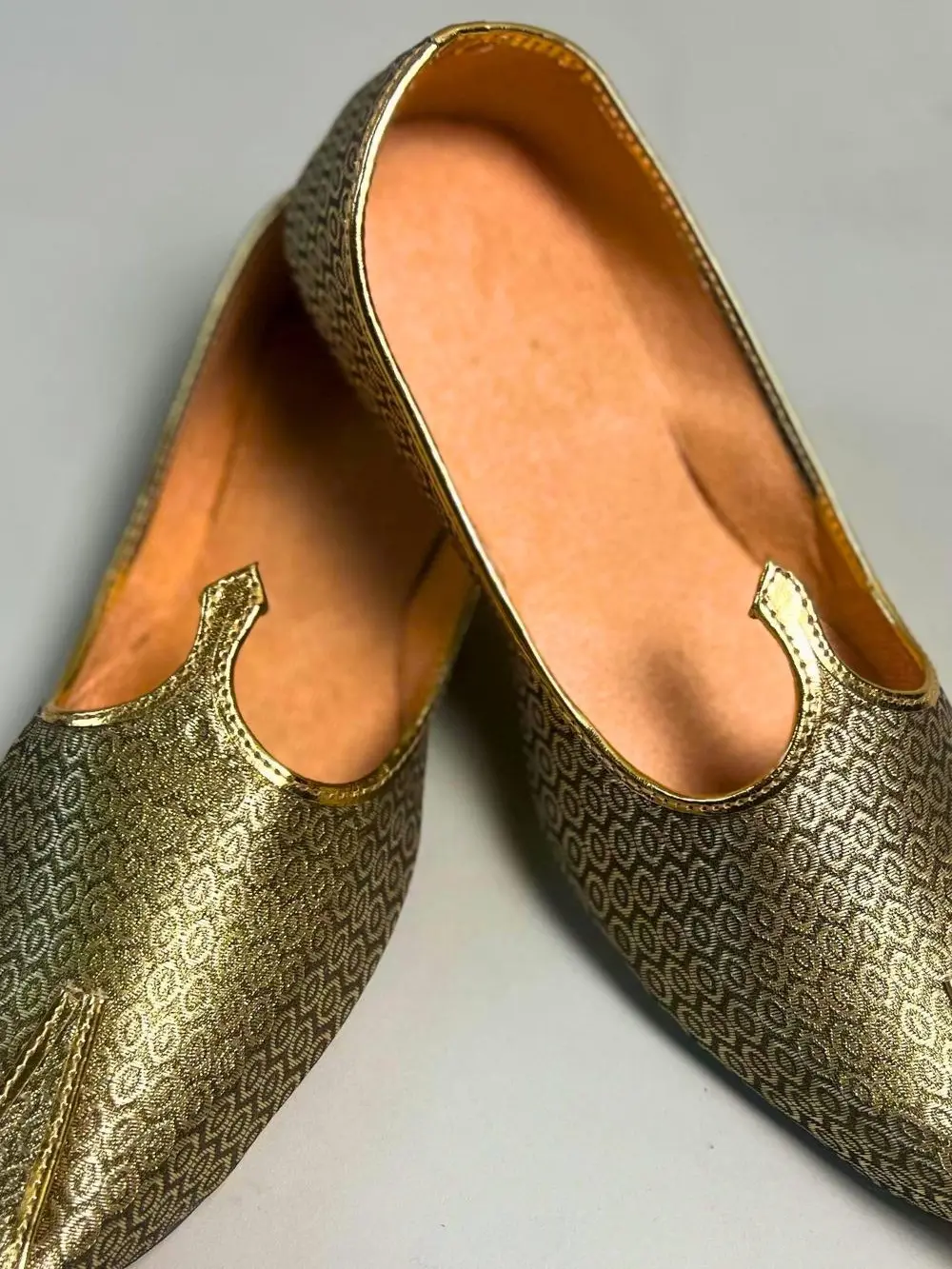 Printed Traditional-wear Shoes - Perfect with Sherwani, Kurta Pajama, Traditional Menswear