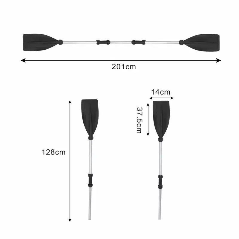 Premium Kayak Paddles - 2 in 1Durable Aluminium Alloy, Adjustable, Detachable, Ultra-Lightweight - Perfect for Kayaking, Boating, Canoeing, Surfing, and Outdoor Water Sports 7