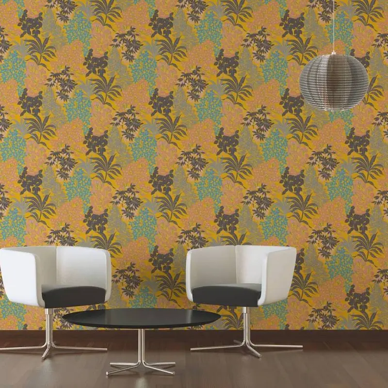 AS Creation Metropolitan Stories 3 Zoe Miami Wallpaper 39128-3 yellow  wallpaper 3