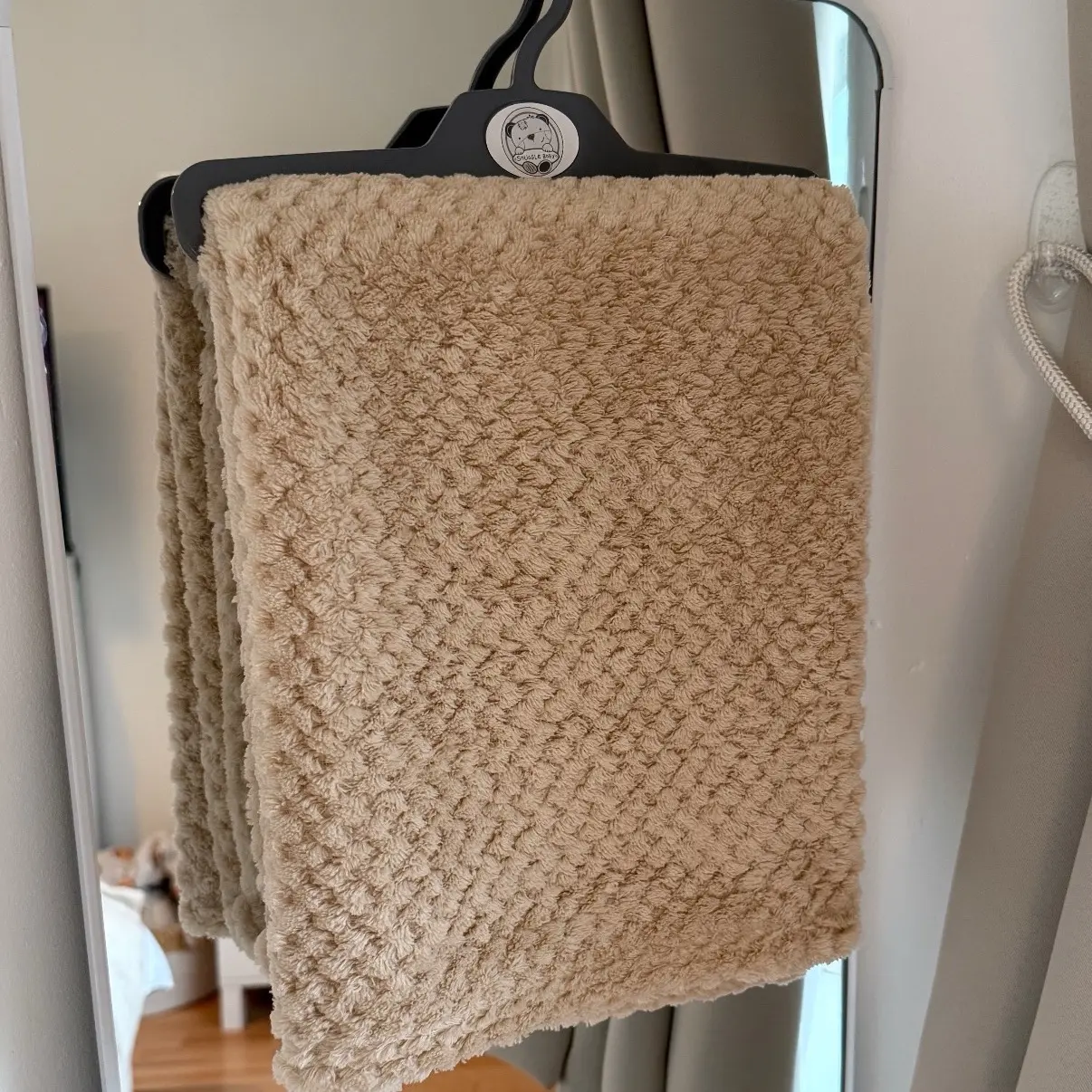 Beige Basic Baby Blanket