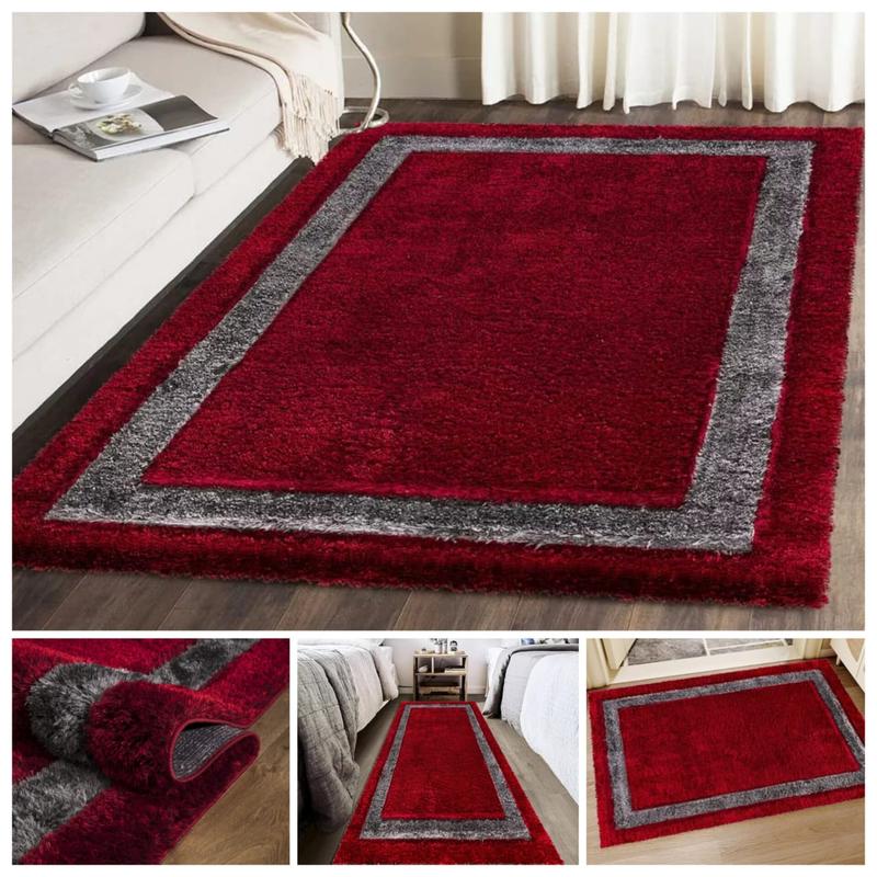 3D Shaggy Rugs Large Area Rugs for Bedroom Living Room Soft Hallway Runner Rug Fluffy Floor Mats 8