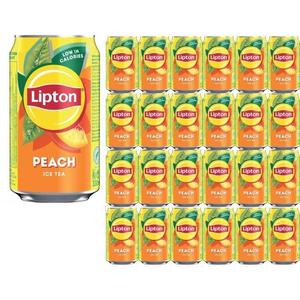 Lipton Ice Tea, Peach  Pack of 24 x 330ml , Beverage