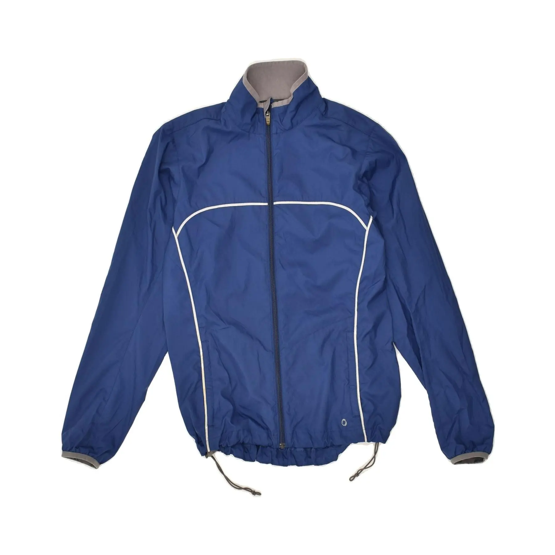 Pre-Owned Vintage MOUNTAIN EQUIPMENT Womens Tracksuit Top Jacket UK 10 Small Blue Polyester