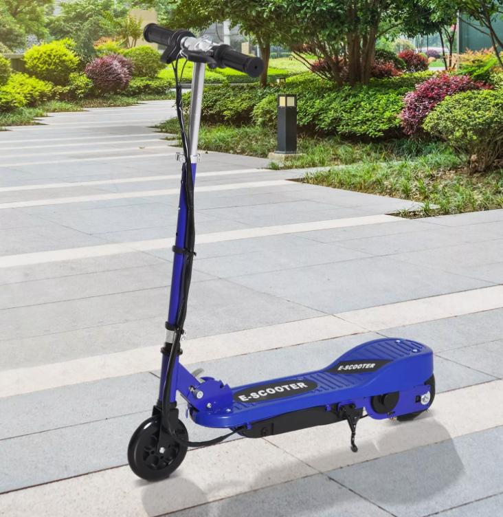 Folding Kids Electric Scooter for 7-14, Blue - Fun and Safe Outdoor Toy for Ages 7-14 5
